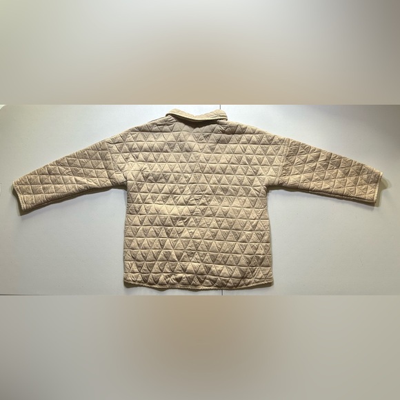 Quilted Tan Jacket - Picture 2 of 3